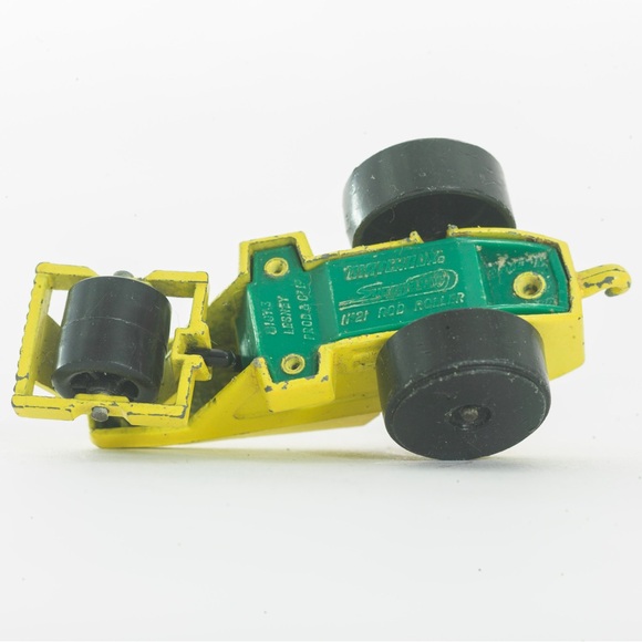 Vintage 1973 Lesney Matchbox Superfast Rod Roller No. 21 Yellow Die Cast Toy - Picture 2 of 4
